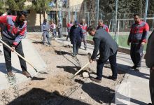 گزارش تصویری مراسم روز درختکاری